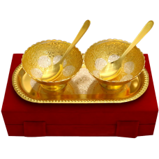 24K Gold Plated Bowl Set - II